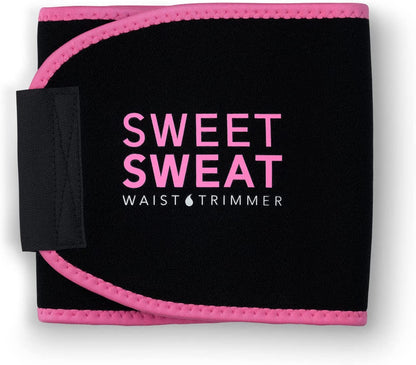 ® Sweet Sweat Waist Trimmer - Premium Sweat Enhancing Fitness Belt for Women & Men - 5 Adjustable Sizes